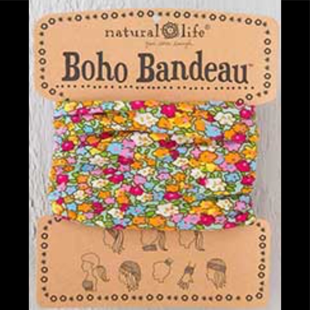 Natural Life Boho Bandeau Wear 11 Ways Aqua Pink